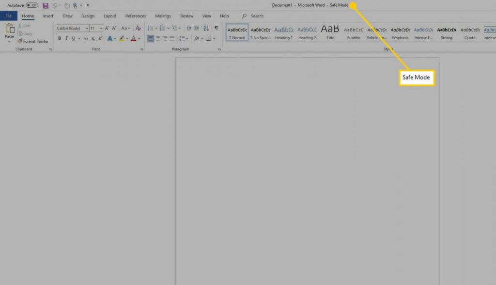 Verwenden Sie Den Abgesicherten Modus Um Microsoft Word Startprobleme Verwenden sie den abgesicherten modus um microsoft word startprobleme