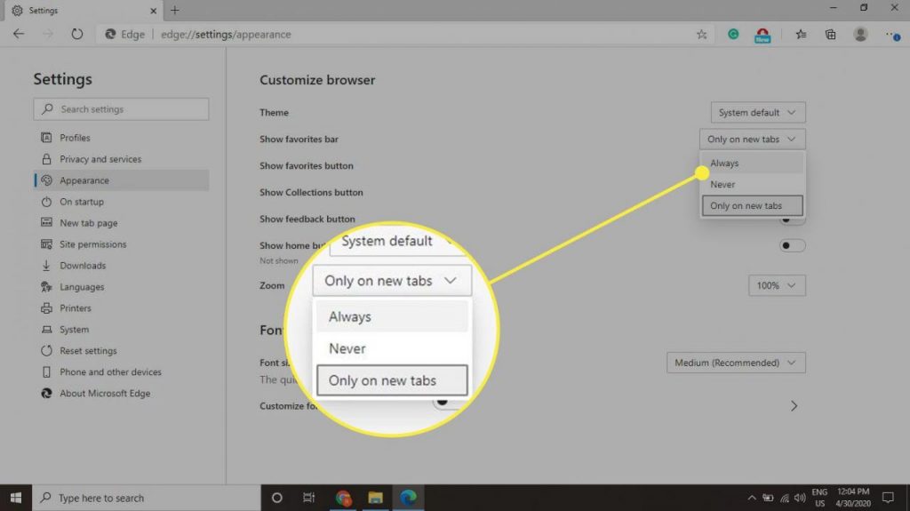 how-to-enable-favorites-bar-and-import-favorites-in-microsoft-edge-my