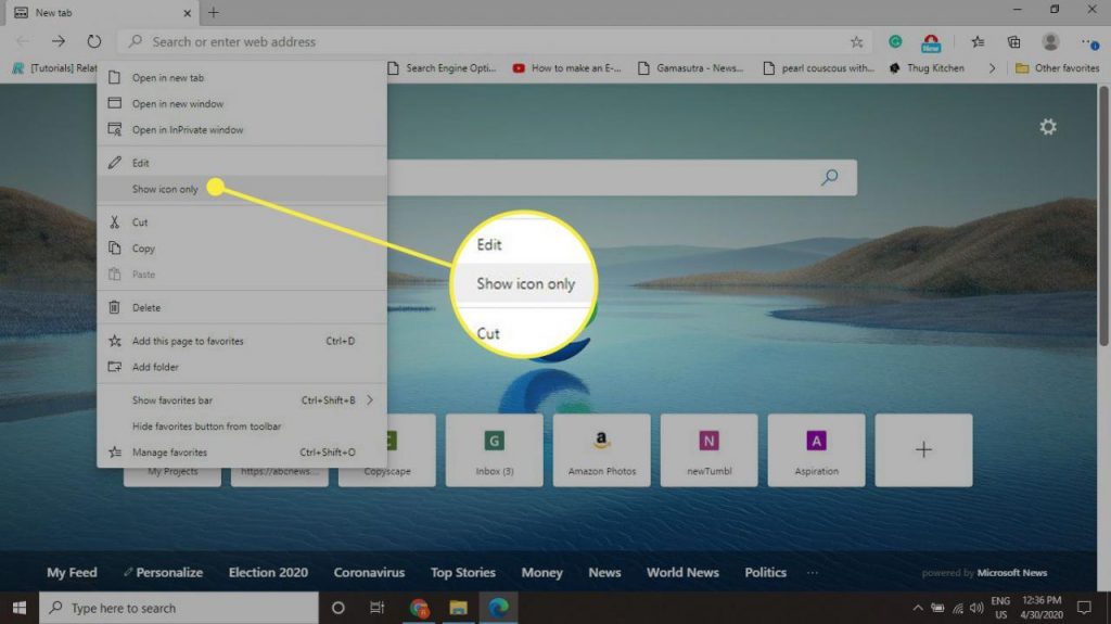 how to clear cookies on microsoft edge