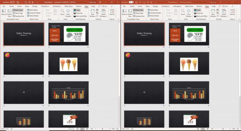 Zeigen Sie Zwei PowerPoint-Präsentationen Gleichzeitig An – DateiWiki Blog