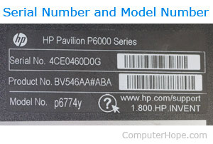 hp serial number lookup